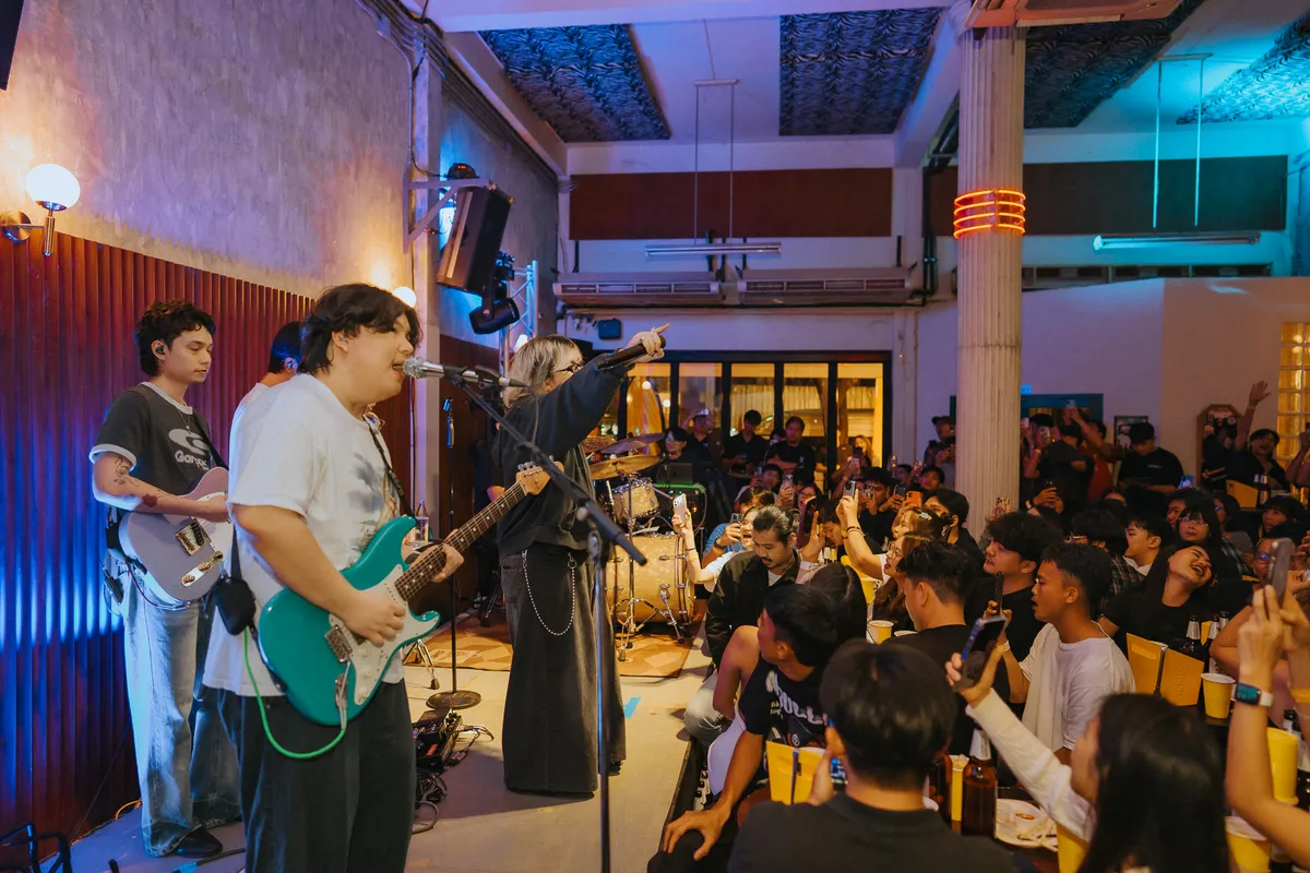 Photo 4 of 172 — AYLA's live at LATE NIGHT TALKING MUSIC BAR Chiang Mai · presented by Singha Corporation