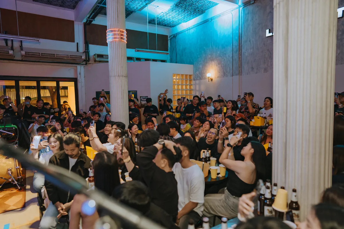 Photo 10 of 172 — AYLA's live at LATE NIGHT TALKING MUSIC BAR Chiang Mai · presented by Singha Corporation