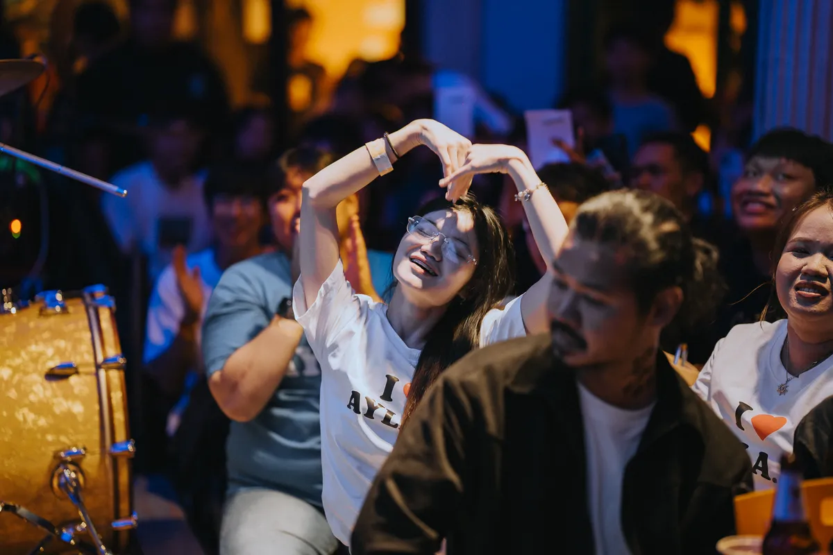 Photo 34 of 172 — AYLA's live at LATE NIGHT TALKING MUSIC BAR Chiang Mai · presented by Singha Corporation
