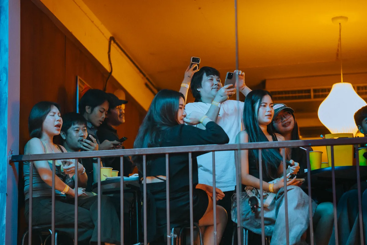 Photo 51 of 172 — AYLA's live at LATE NIGHT TALKING MUSIC BAR Chiang Mai · presented by Singha Corporation