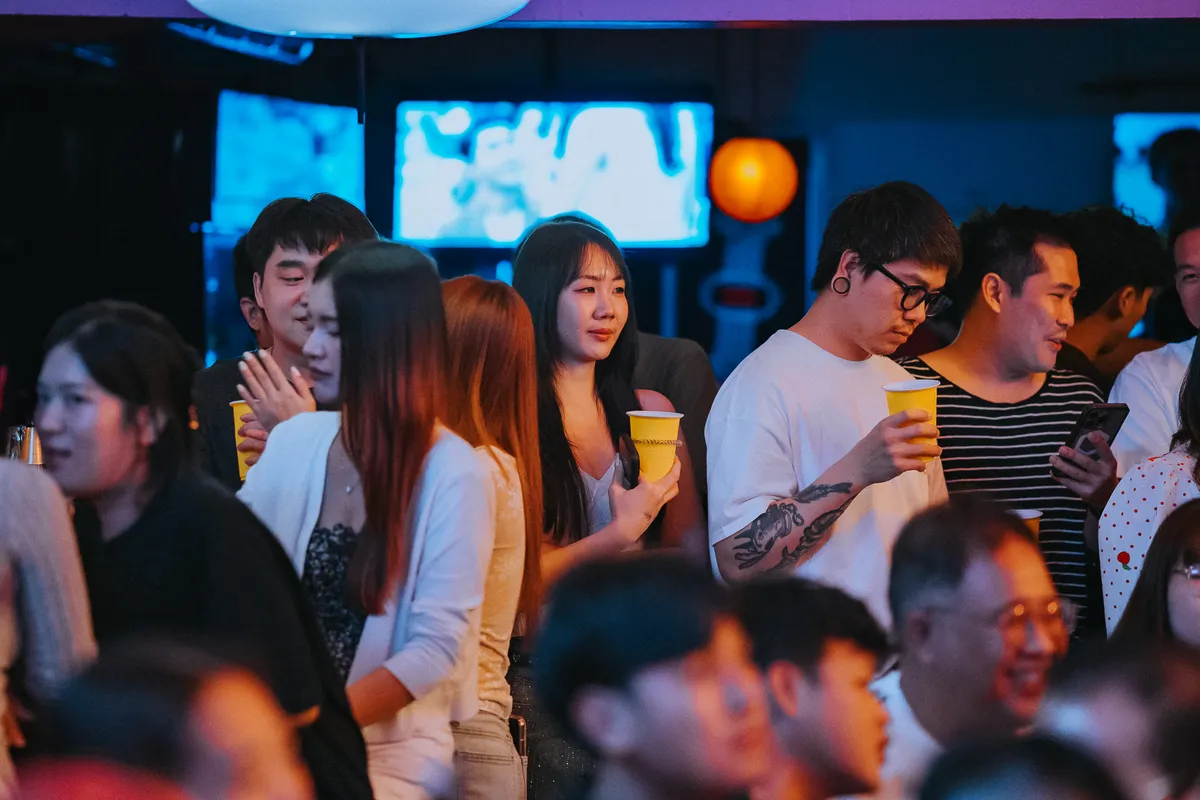 Photo 52 of 172 — AYLA's live at LATE NIGHT TALKING MUSIC BAR Chiang Mai · presented by Singha Corporation