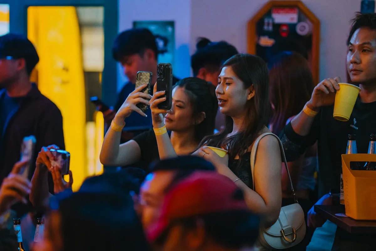 Photo 55 of 172 — AYLA's live at LATE NIGHT TALKING MUSIC BAR Chiang Mai · presented by Singha Corporation