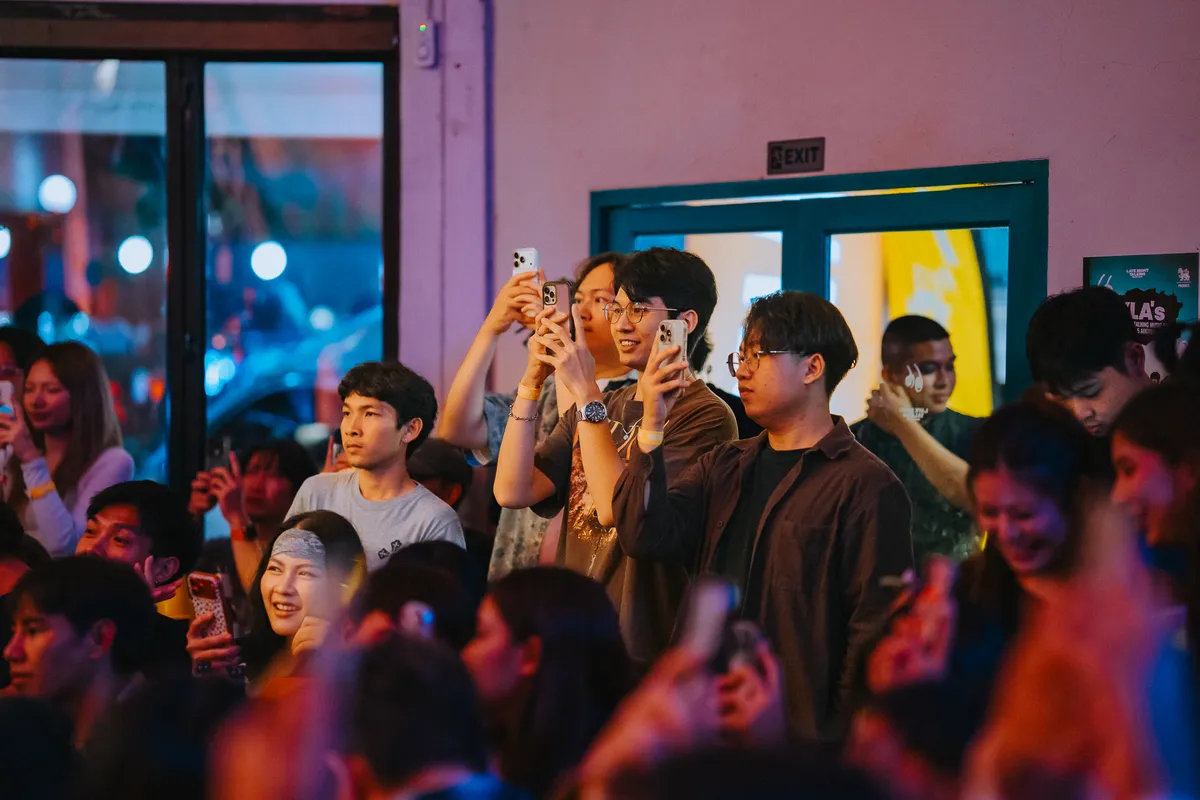 Photo 56 of 172 — AYLA's live at LATE NIGHT TALKING MUSIC BAR Chiang Mai · presented by Singha Corporation