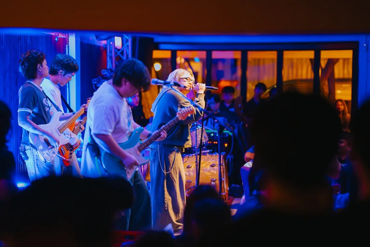 Photo 57 of 172 — AYLA's live at LATE NIGHT TALKING MUSIC BAR Chiang Mai · presented by Singha Corporation