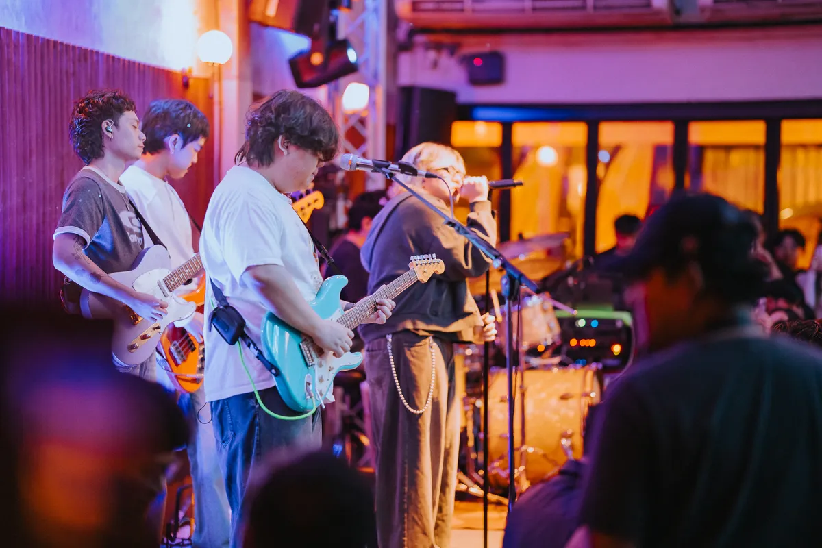 Photo 70 of 172 — AYLA's live at LATE NIGHT TALKING MUSIC BAR Chiang Mai · presented by Singha Corporation