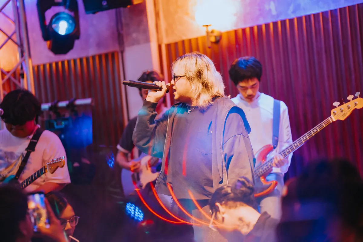 Photo 71 of 172 — AYLA's live at LATE NIGHT TALKING MUSIC BAR Chiang Mai · presented by Singha Corporation