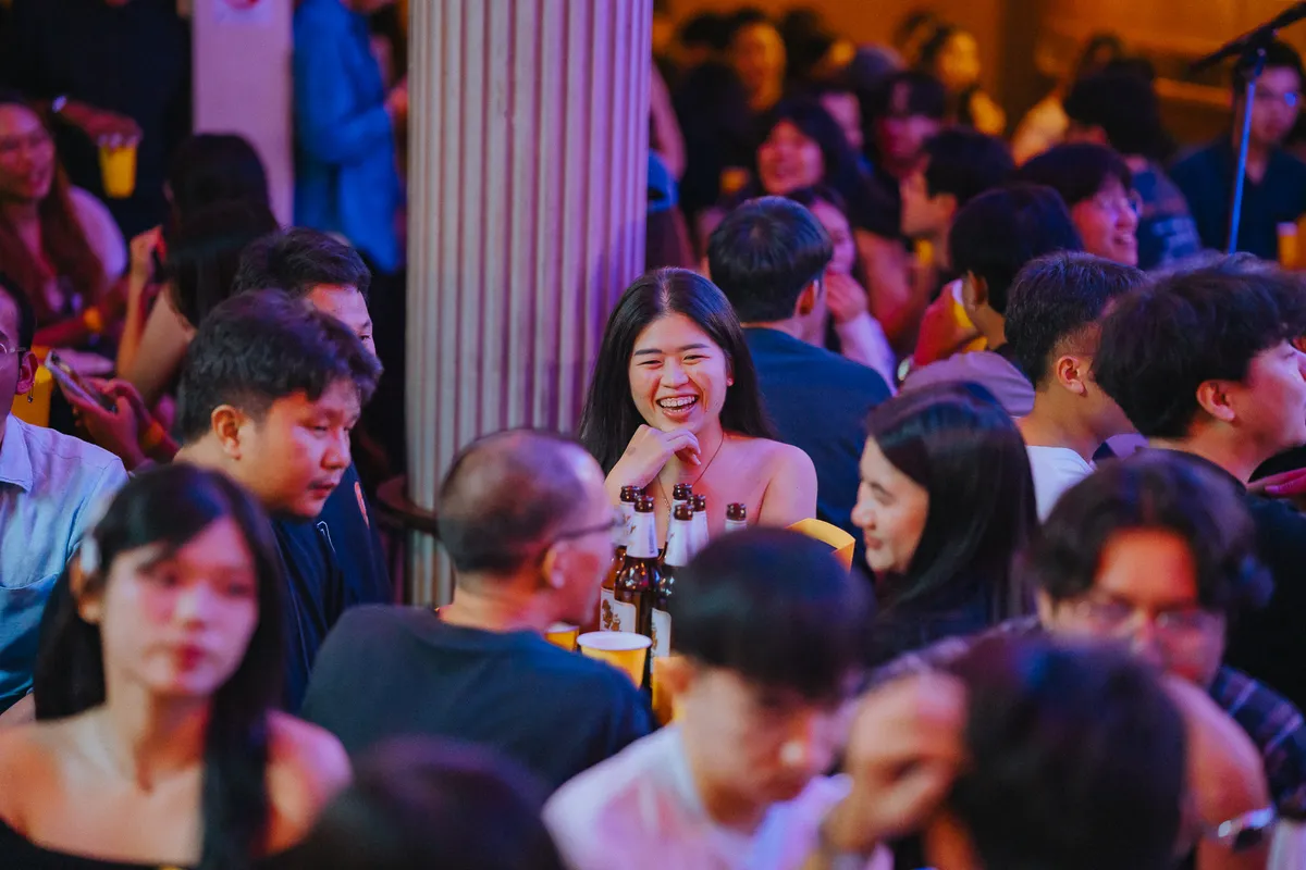 Photo 79 of 172 — AYLA's live at LATE NIGHT TALKING MUSIC BAR Chiang Mai · presented by Singha Corporation