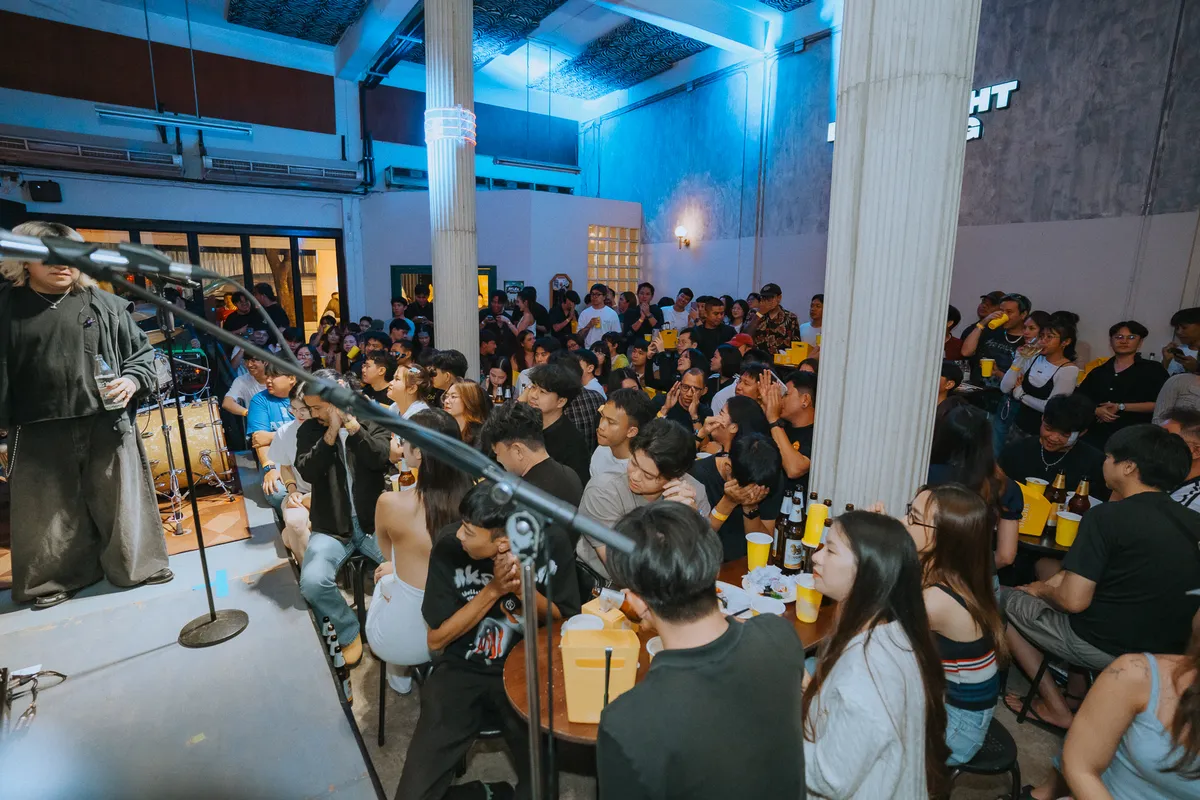 Photo 80 of 172 — AYLA's live at LATE NIGHT TALKING MUSIC BAR Chiang Mai · presented by Singha Corporation