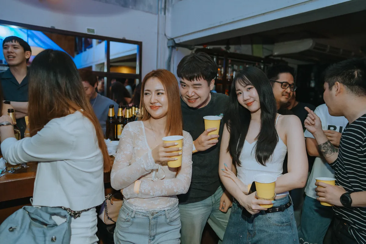 Photo 84 of 172 — AYLA's live at LATE NIGHT TALKING MUSIC BAR Chiang Mai · presented by Singha Corporation