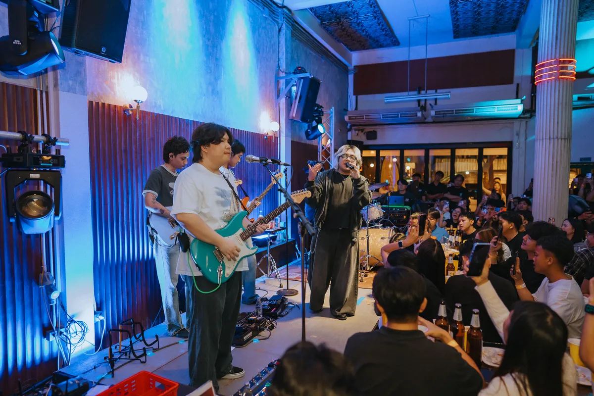 Photo 86 of 172 — AYLA's live at LATE NIGHT TALKING MUSIC BAR Chiang Mai · presented by Singha Corporation