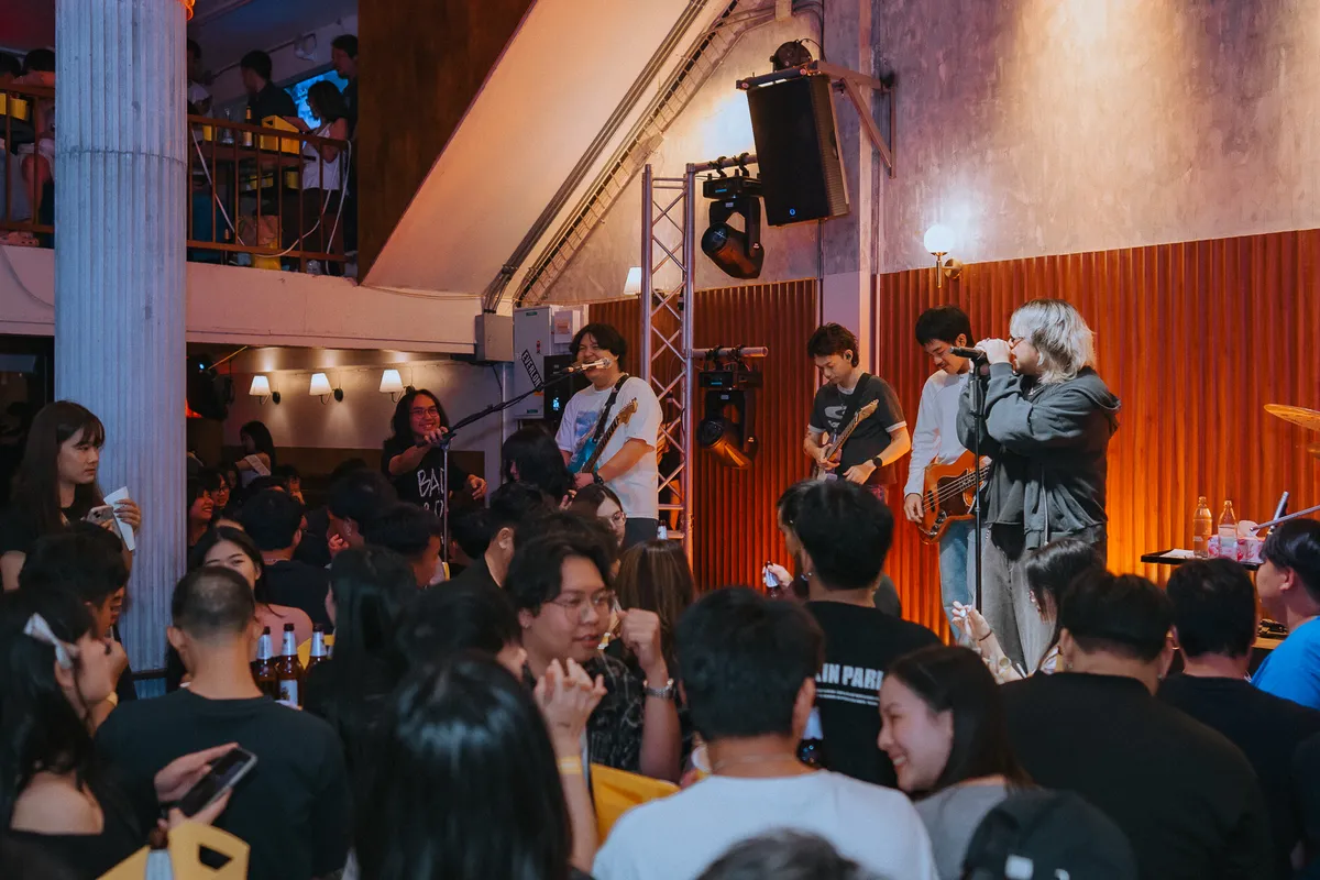Photo 87 of 172 — AYLA's live at LATE NIGHT TALKING MUSIC BAR Chiang Mai · presented by Singha Corporation