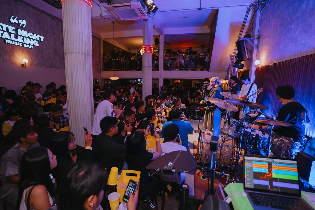 Photo 91 of 172 — AYLA's live at LATE NIGHT TALKING MUSIC BAR Chiang Mai · presented by Singha Corporation