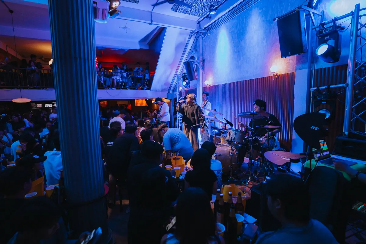 Photo 92 of 172 — AYLA's live at LATE NIGHT TALKING MUSIC BAR Chiang Mai · presented by Singha Corporation