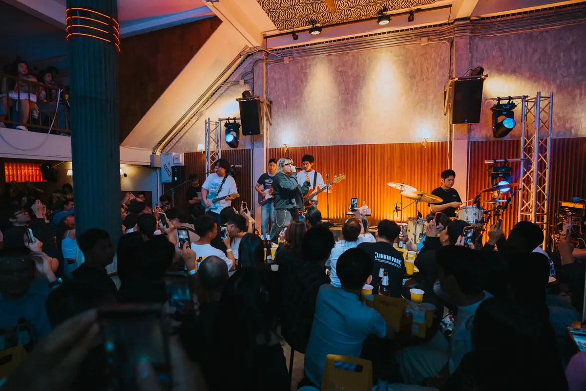Photo 93 of 172 — AYLA's live at LATE NIGHT TALKING MUSIC BAR Chiang Mai · presented by Singha Corporation