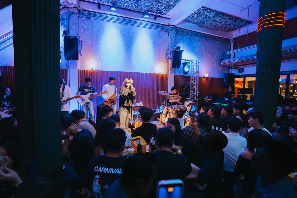 Photo 95 of 172 — AYLA's live at LATE NIGHT TALKING MUSIC BAR Chiang Mai · presented by Singha Corporation
