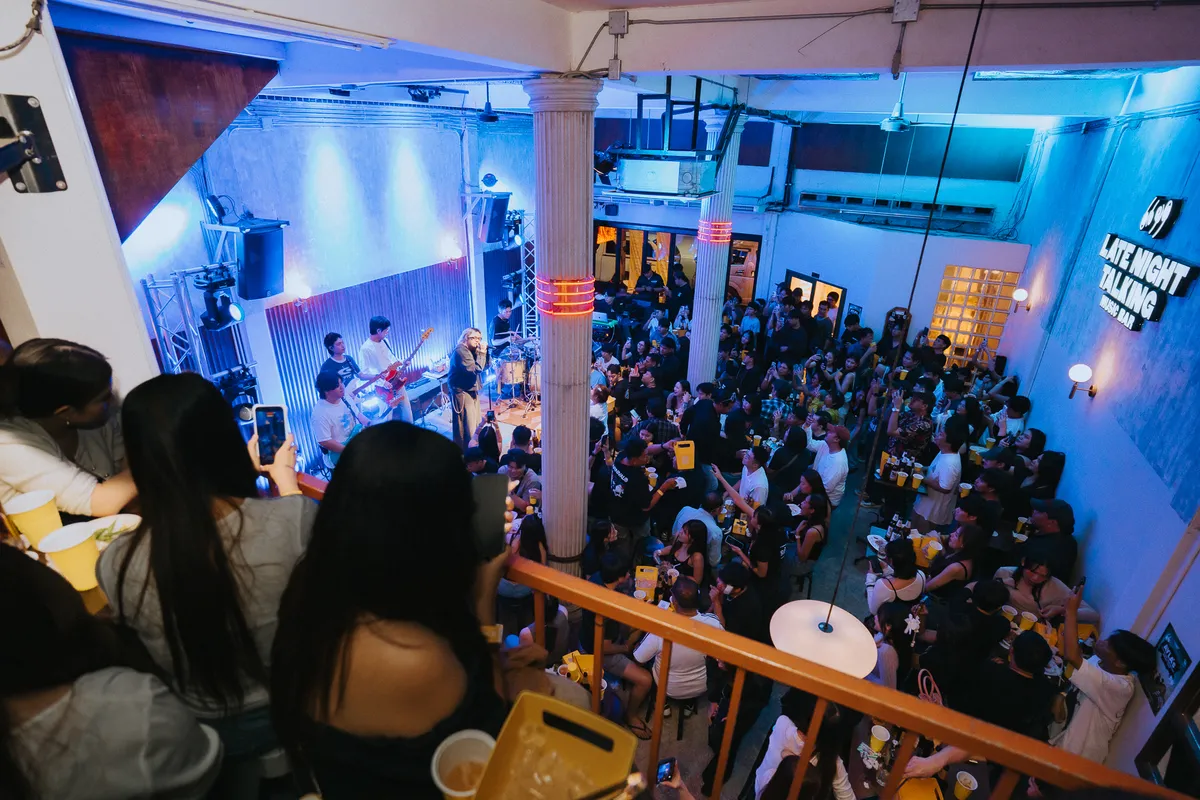 Photo 96 of 172 — AYLA's live at LATE NIGHT TALKING MUSIC BAR Chiang Mai · presented by Singha Corporation