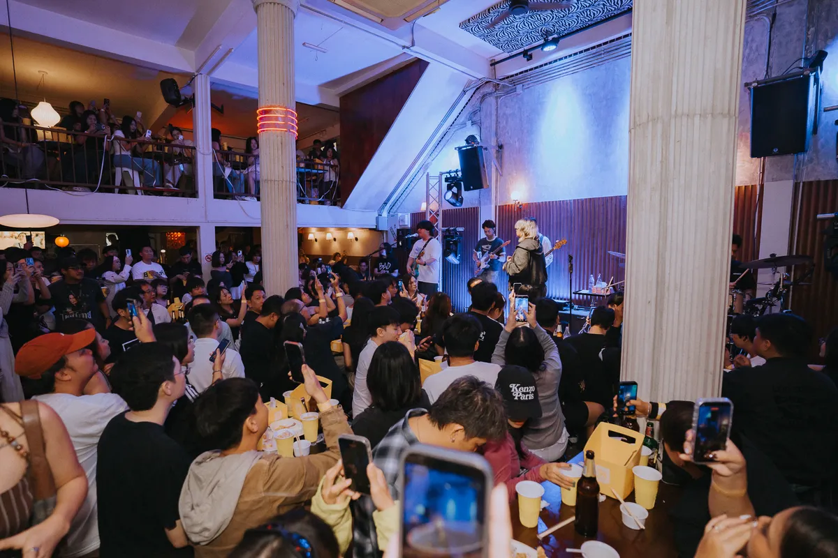 Photo 98 of 172 — AYLA's live at LATE NIGHT TALKING MUSIC BAR Chiang Mai · presented by Singha Corporation