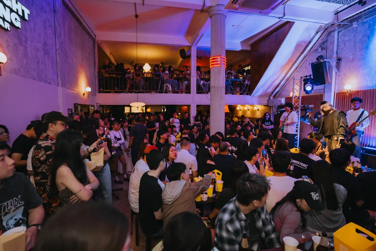 Photo 99 of 172 — AYLA's live at LATE NIGHT TALKING MUSIC BAR Chiang Mai · presented by Singha Corporation