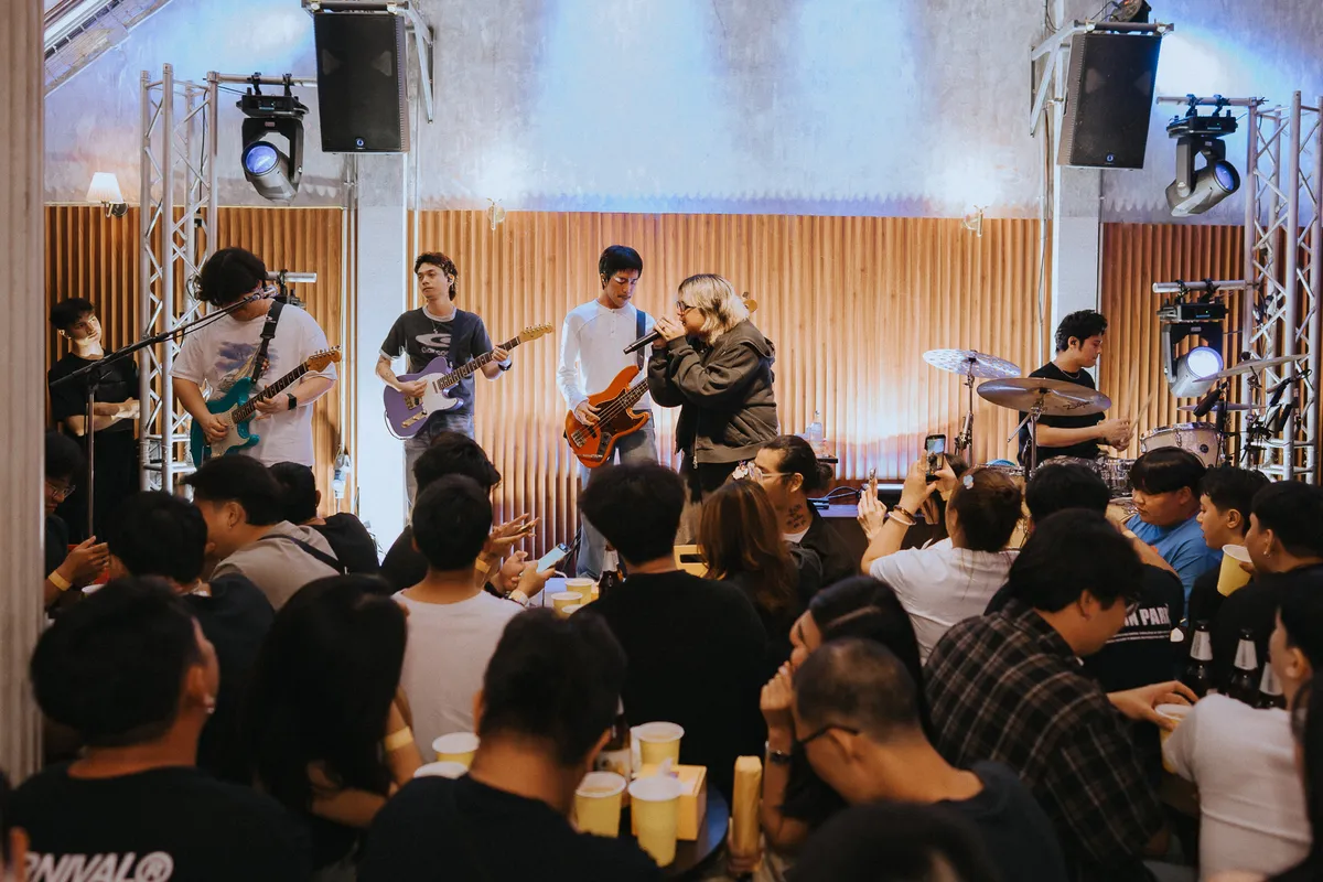 Photo 101 of 172 — AYLA's live at LATE NIGHT TALKING MUSIC BAR Chiang Mai · presented by Singha Corporation