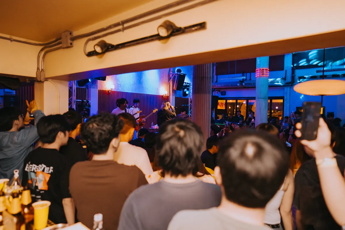Photo 107 of 172 — AYLA's live at LATE NIGHT TALKING MUSIC BAR Chiang Mai · presented by Singha Corporation