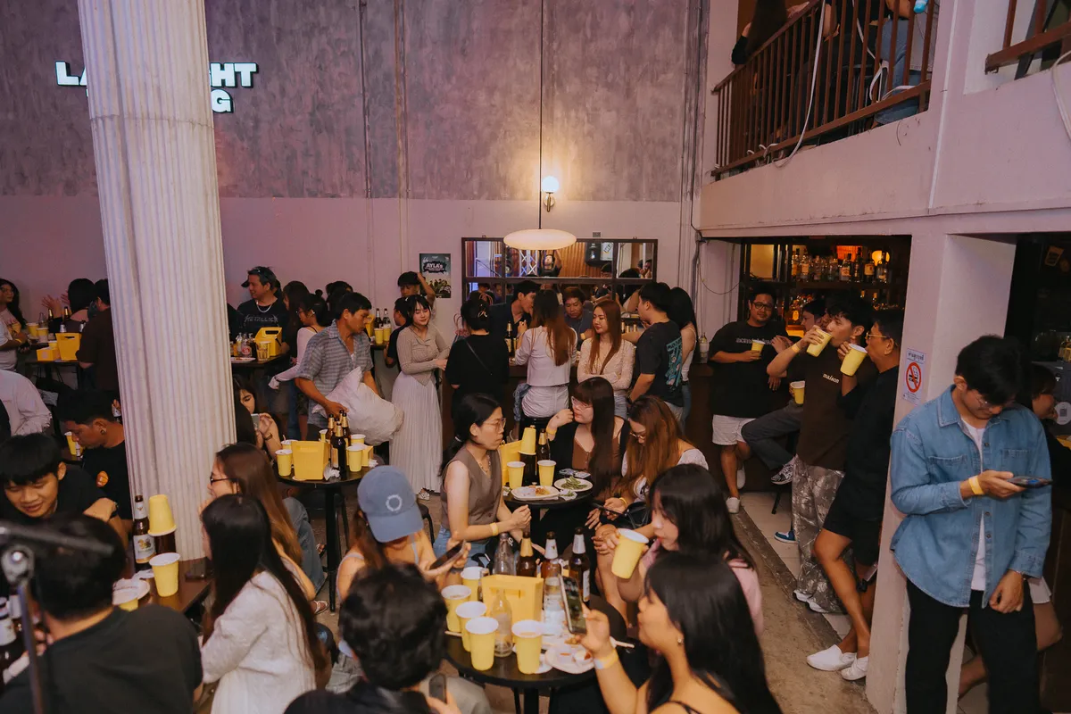 Photo 116 of 172 — AYLA's live at LATE NIGHT TALKING MUSIC BAR Chiang Mai · presented by Singha Corporation