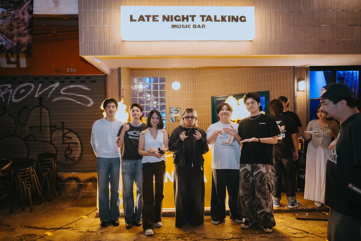 Photo 124 of 172 — AYLA's live at LATE NIGHT TALKING MUSIC BAR Chiang Mai · presented by Singha Corporation
