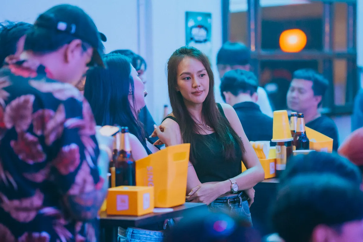Photo 134 of 172 — AYLA's live at LATE NIGHT TALKING MUSIC BAR Chiang Mai · presented by Singha Corporation