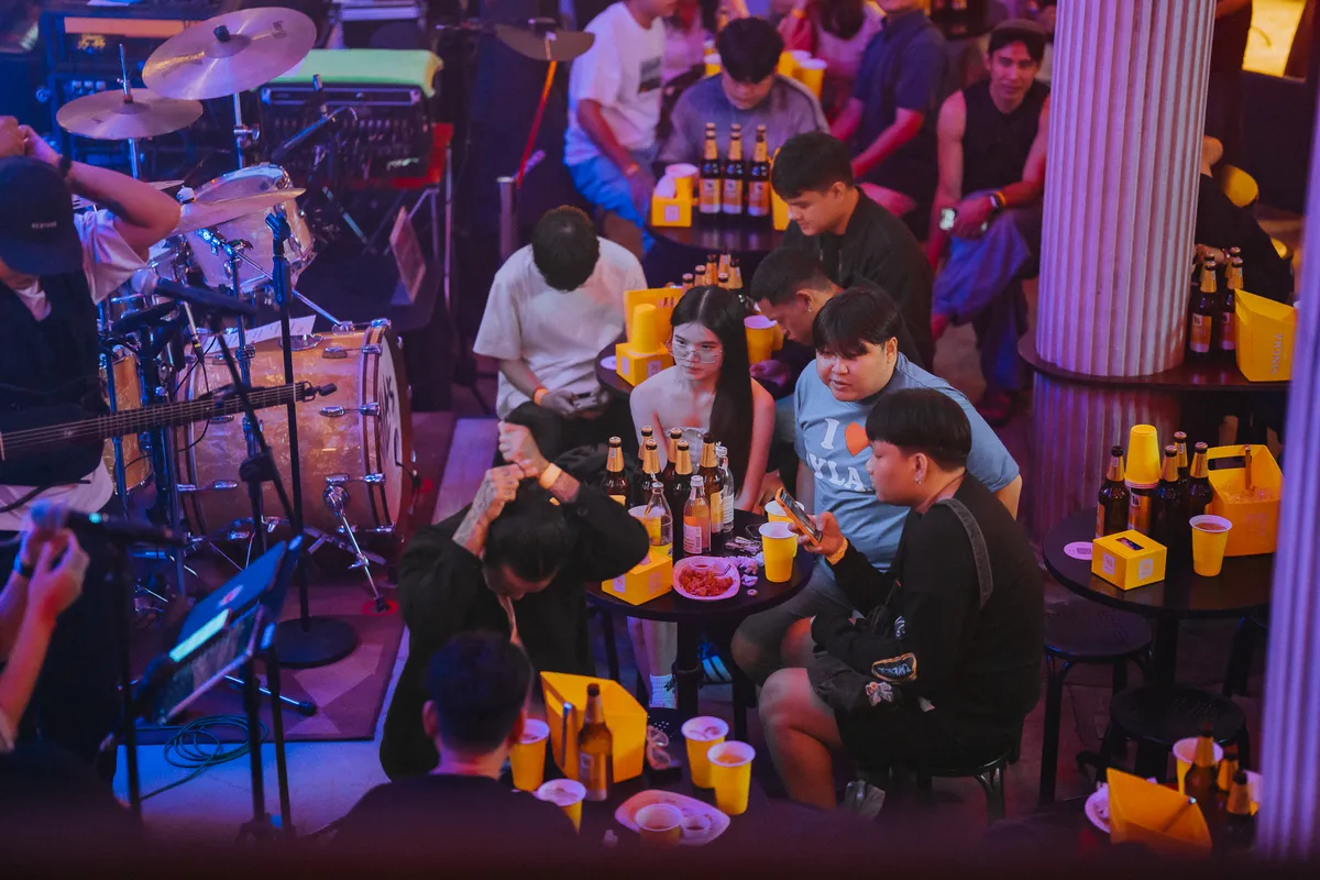 Photo 139 of 172 — AYLA's live at LATE NIGHT TALKING MUSIC BAR Chiang Mai · presented by Singha Corporation