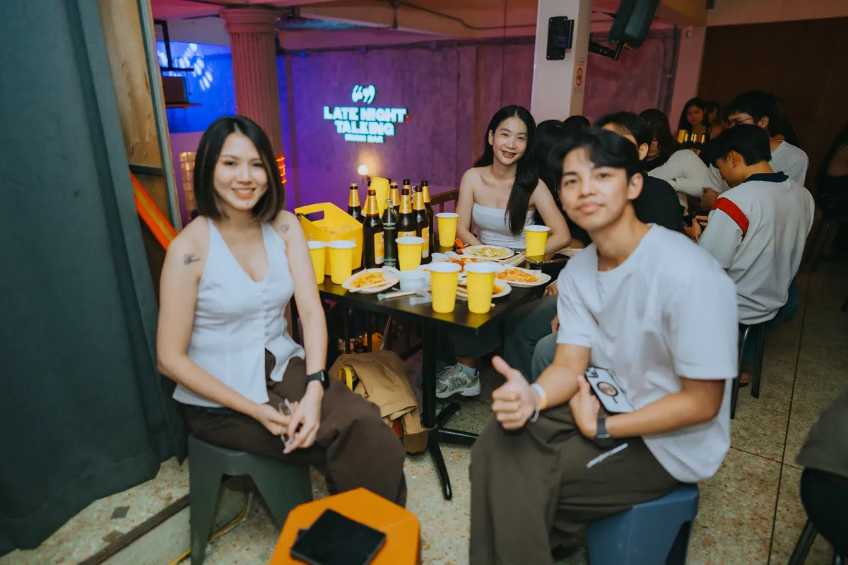 Photo 142 of 172 — AYLA's live at LATE NIGHT TALKING MUSIC BAR Chiang Mai · presented by Singha Corporation