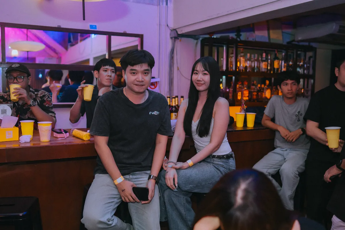 Photo 157 of 172 — AYLA's live at LATE NIGHT TALKING MUSIC BAR Chiang Mai · presented by Singha Corporation
