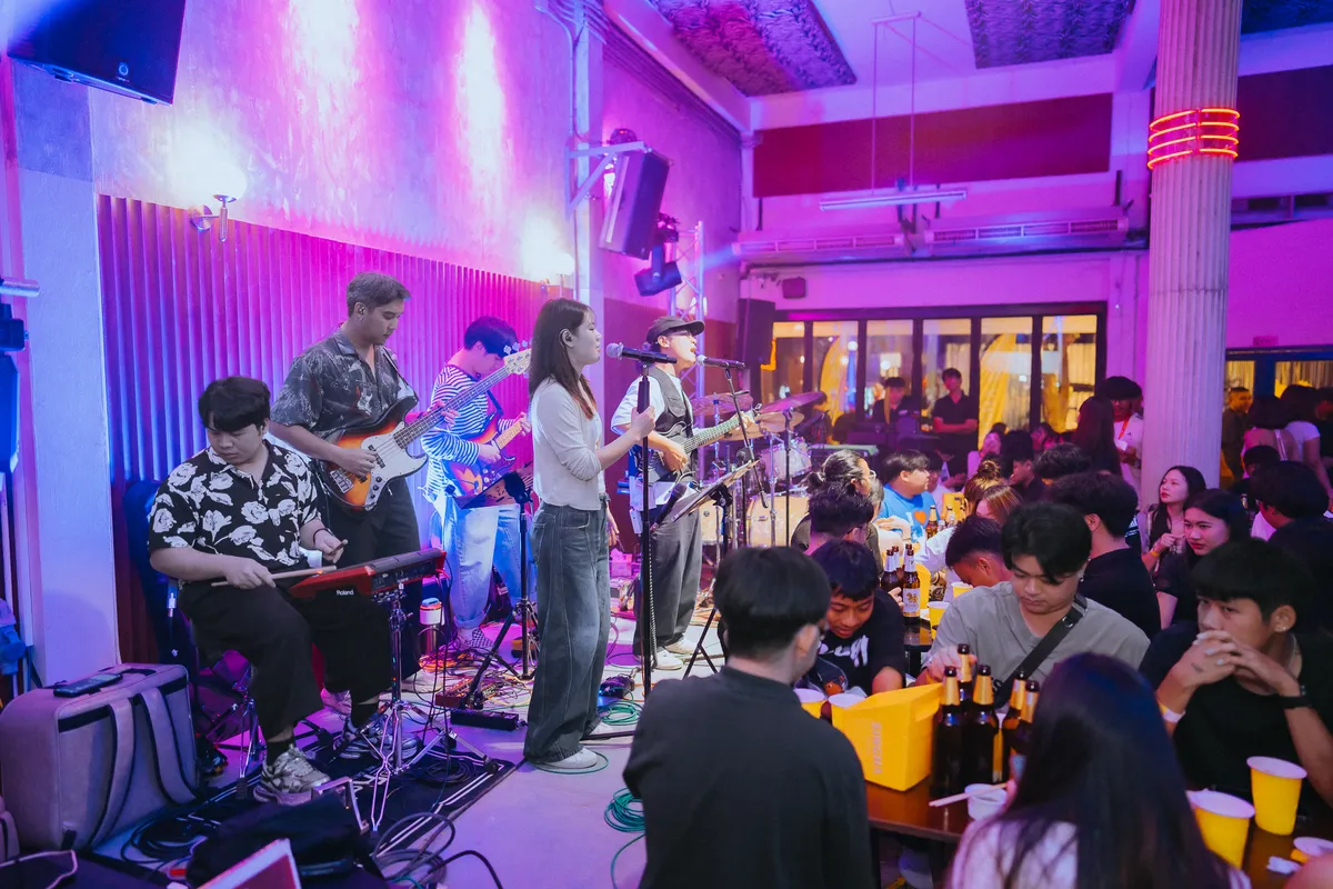 Photo 162 of 172 — AYLA's live at LATE NIGHT TALKING MUSIC BAR Chiang Mai · presented by Singha Corporation