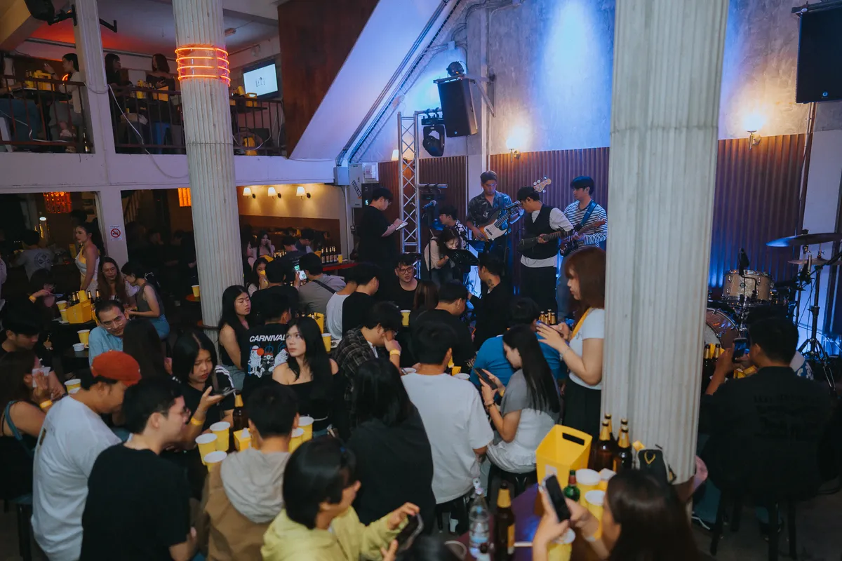 Photo 166 of 172 — AYLA's live at LATE NIGHT TALKING MUSIC BAR Chiang Mai · presented by Singha Corporation