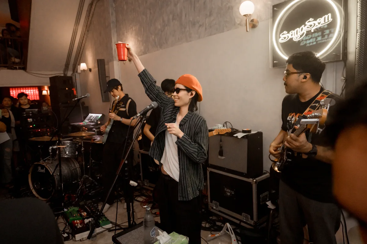 Photo 45 of 77 — Zweed n'Roll EP Launch live at LATE NIGHT TALKING MUSIC BAR Chiang Mai