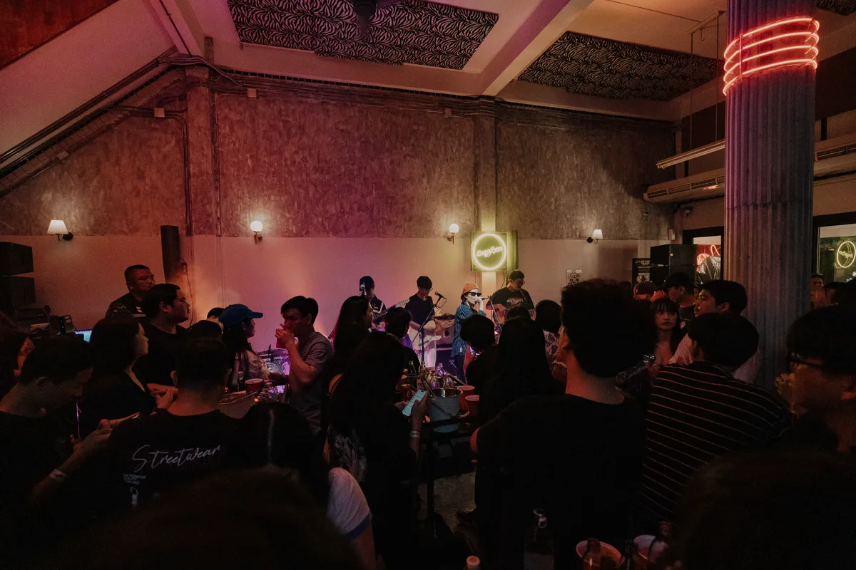 Photo 64 of 77 — Zweed n'Roll EP Launch live at LATE NIGHT TALKING MUSIC BAR Chiang Mai